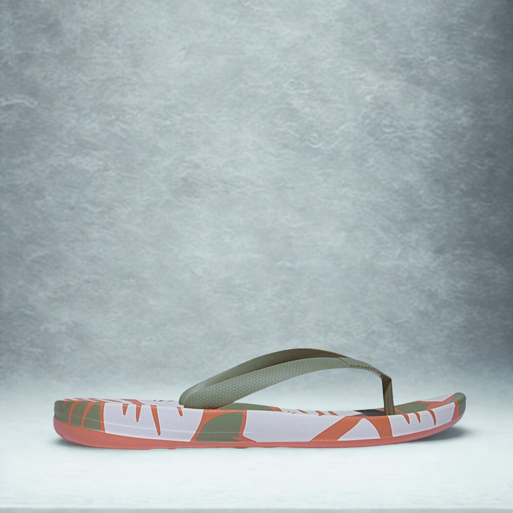 Mens-Flip-Flops-Olive-Faded-Sage-Mix.jpg Men's Flip Flops Olive Faded Sage Mix - Image 1