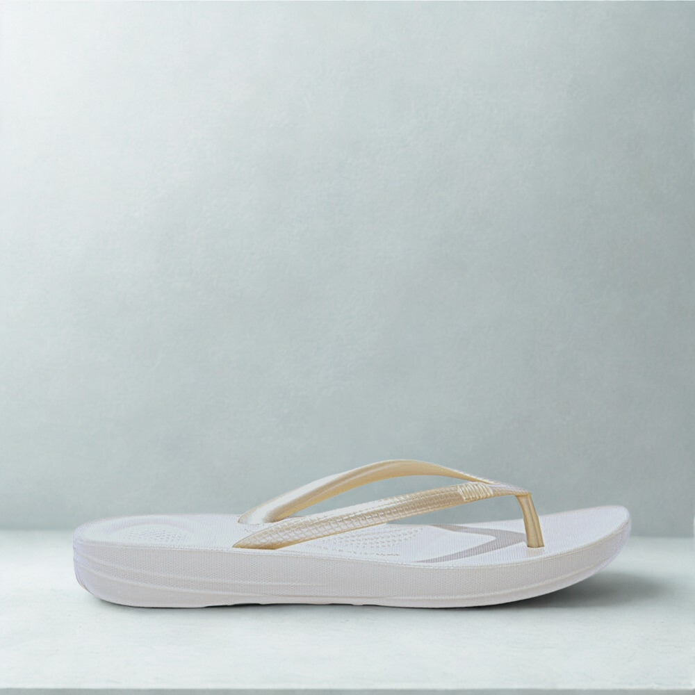 Womens-Flip-Flops-Gilded-Prime-Refined-Gold.jpg Women's Flip Flops Gilded Prime Refined Gold - Image 1